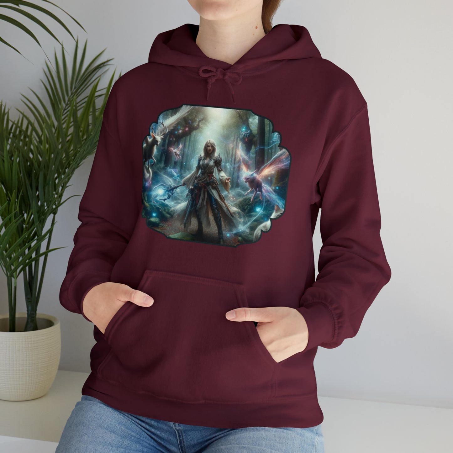 Mystic Forest Hooded Sweatshirt | Unisex