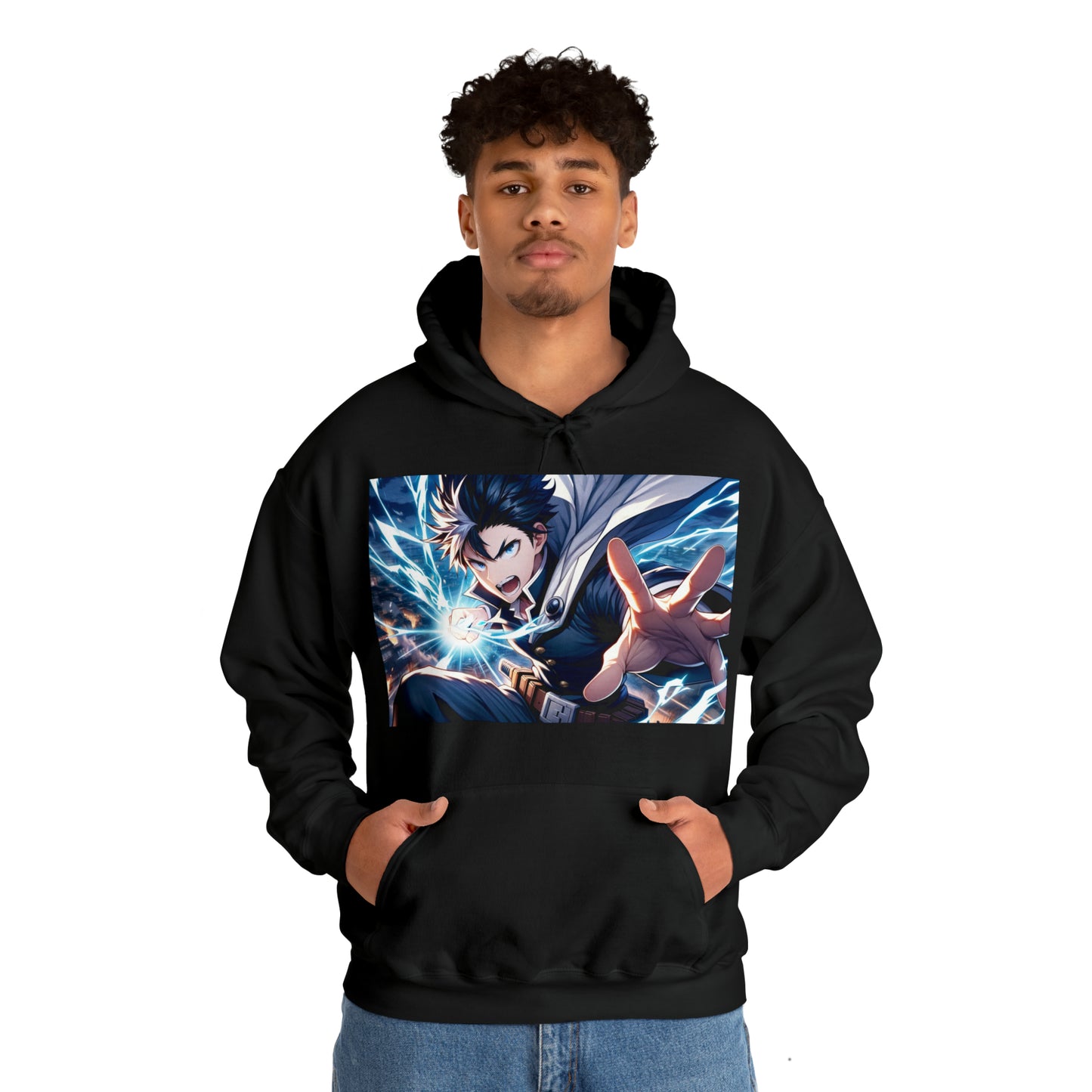 Anime Hero Hooded Sweatshirt | Unisex