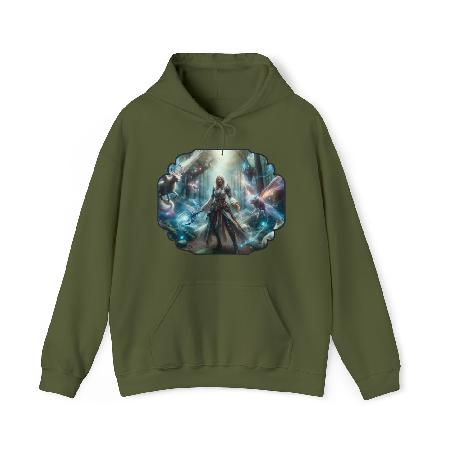 Mystic Forest Hooded Sweatshirt | Unisex