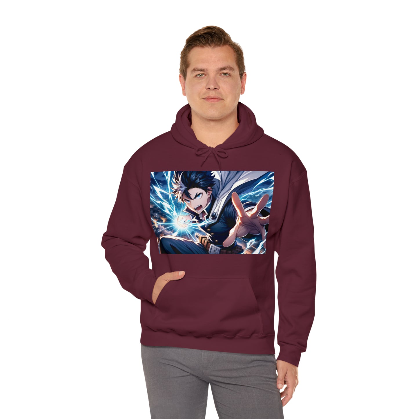 Anime Hero Hooded Sweatshirt | Unisex