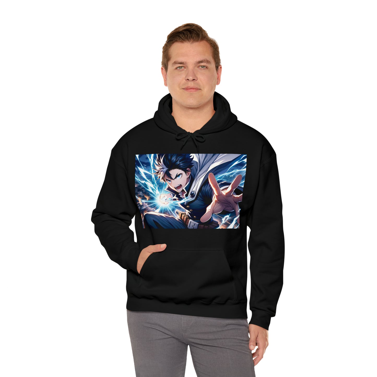 Anime Hero Hooded Sweatshirt | Unisex