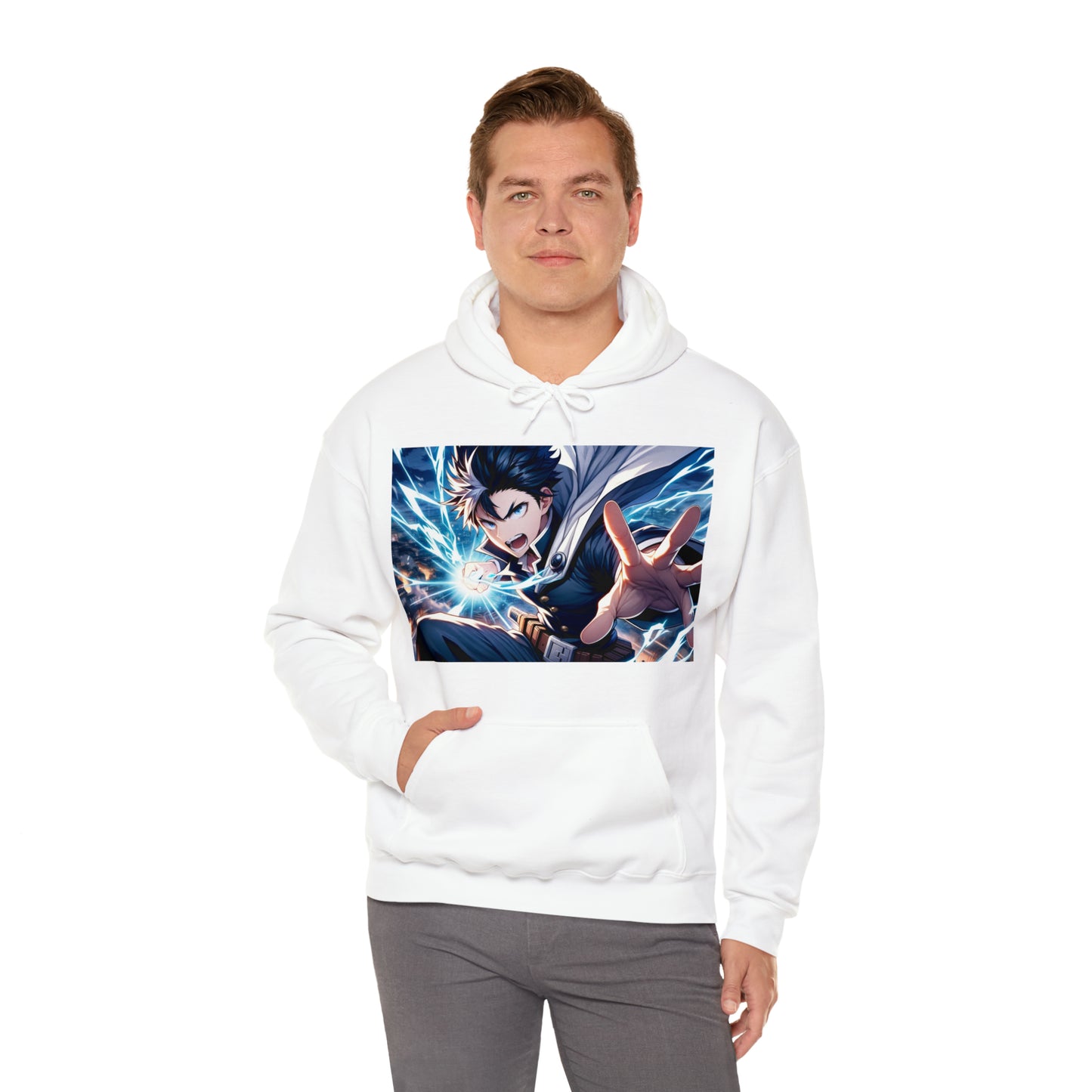 Anime Hero Hooded Sweatshirt | Unisex