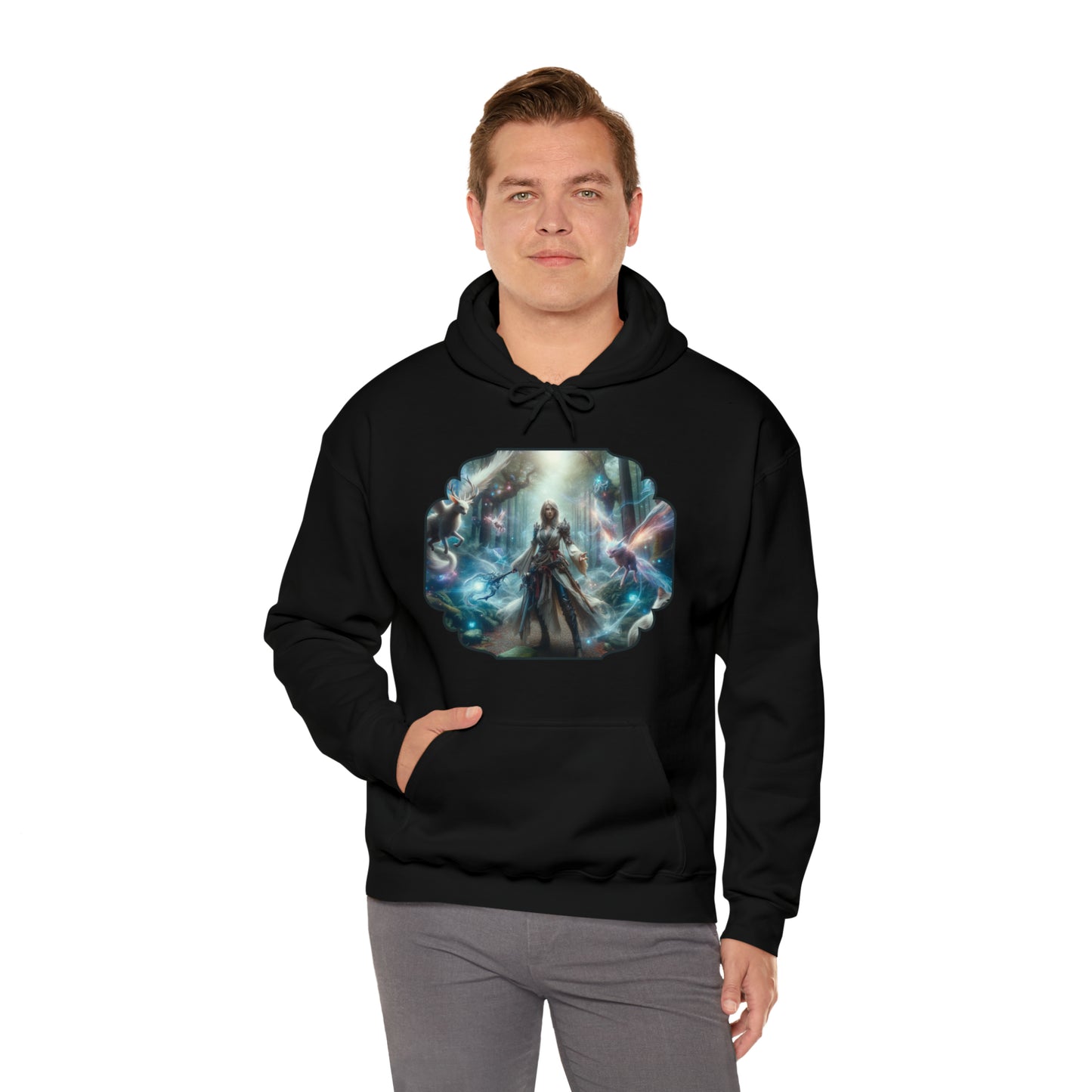 Mystic Forest Hooded Sweatshirt | Unisex