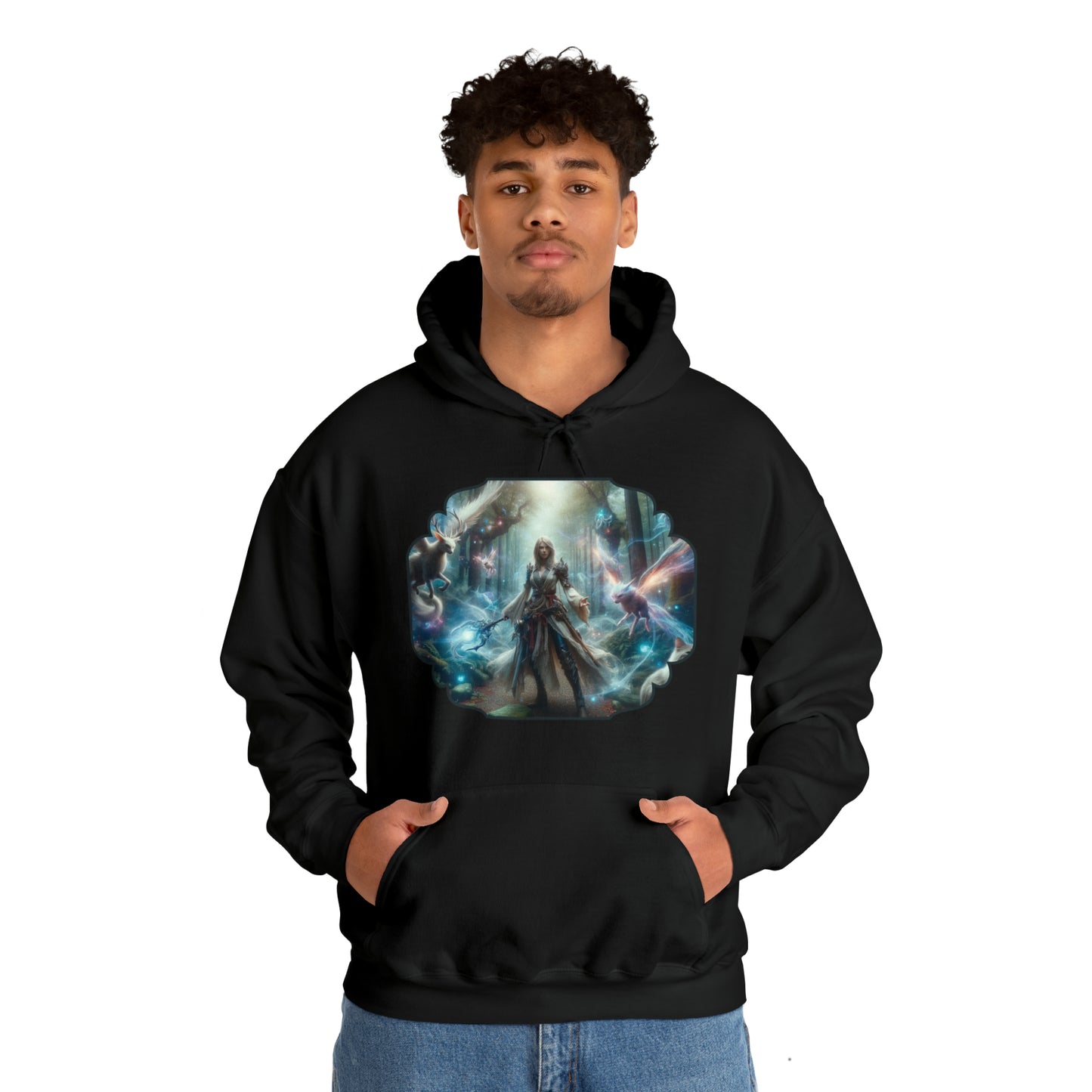 Mystic Forest Hooded Sweatshirt | Unisex