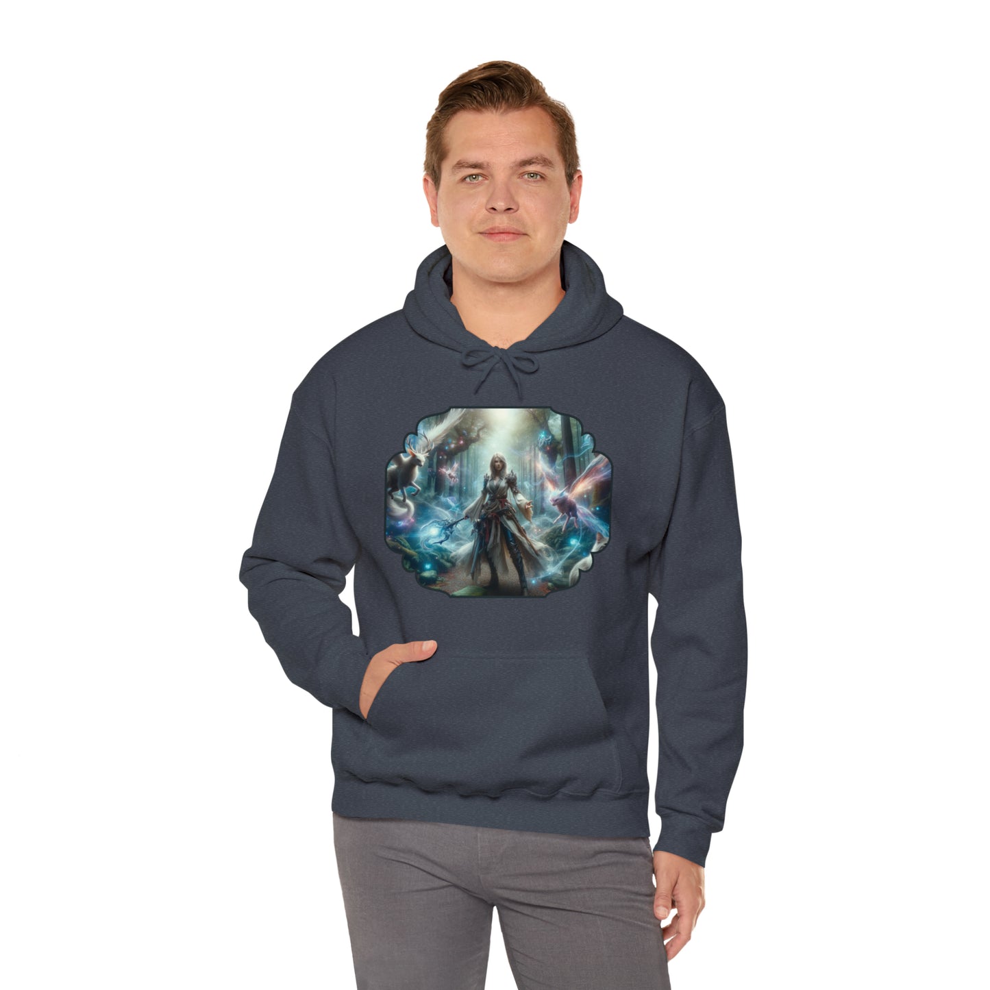 Mystic Forest Hooded Sweatshirt | Unisex