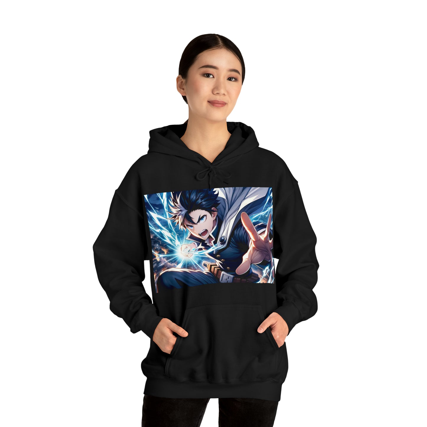 Anime Hero Hooded Sweatshirt | Unisex