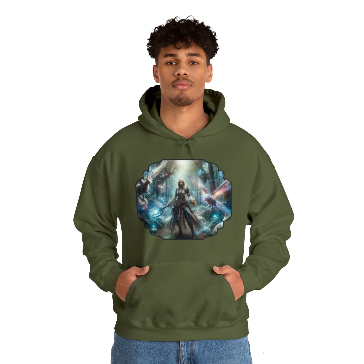 Mystic Forest Hooded Sweatshirt | Unisex