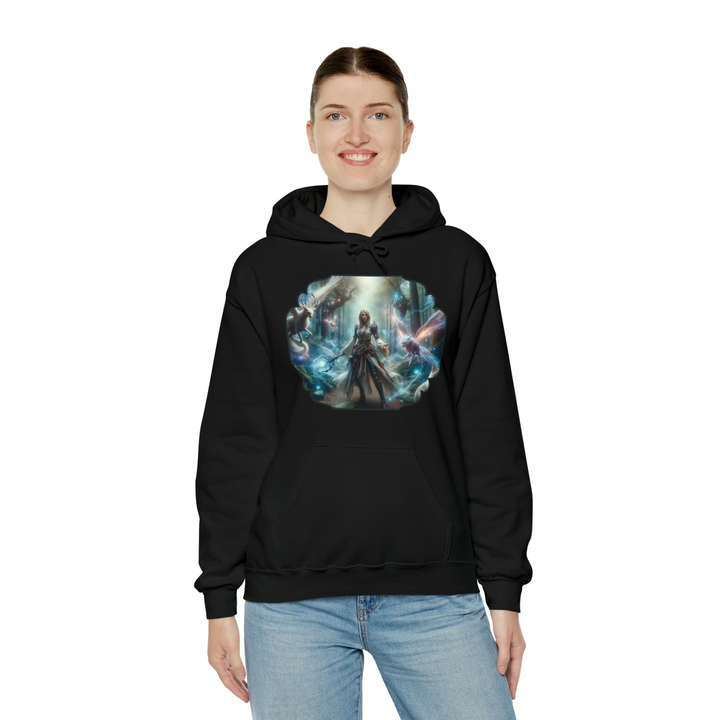 Mystic Forest Hooded Sweatshirt | Unisex