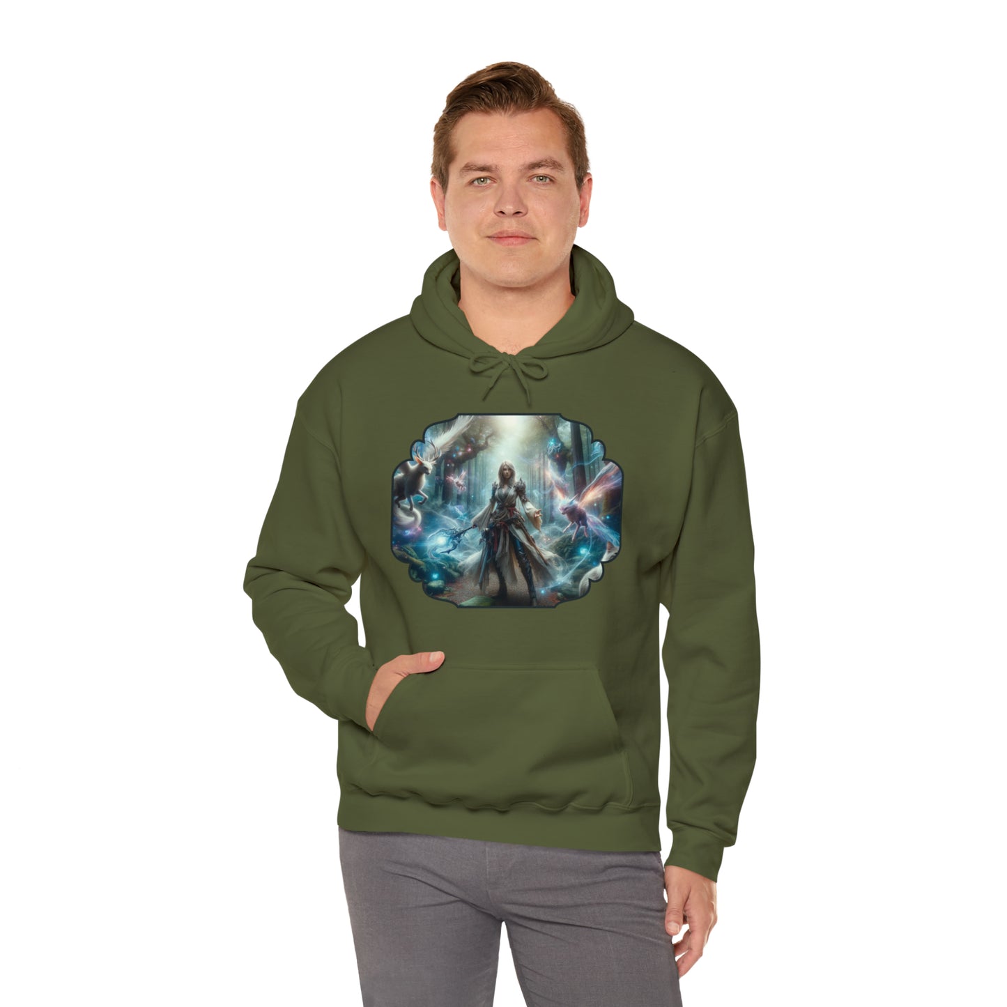 Mystic Forest Hooded Sweatshirt | Unisex